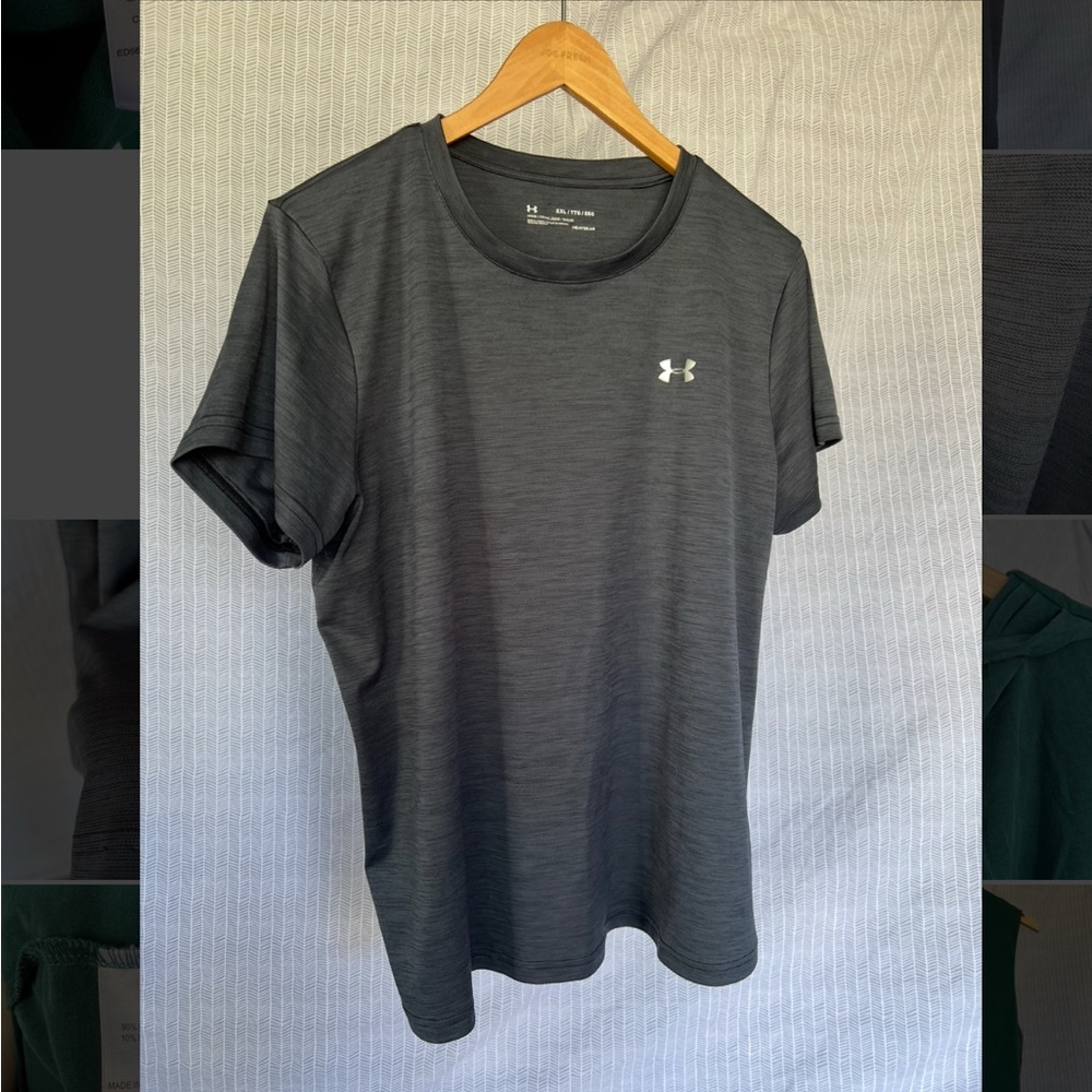 XXL Under Armour Women’s Charcoal Gray Tee